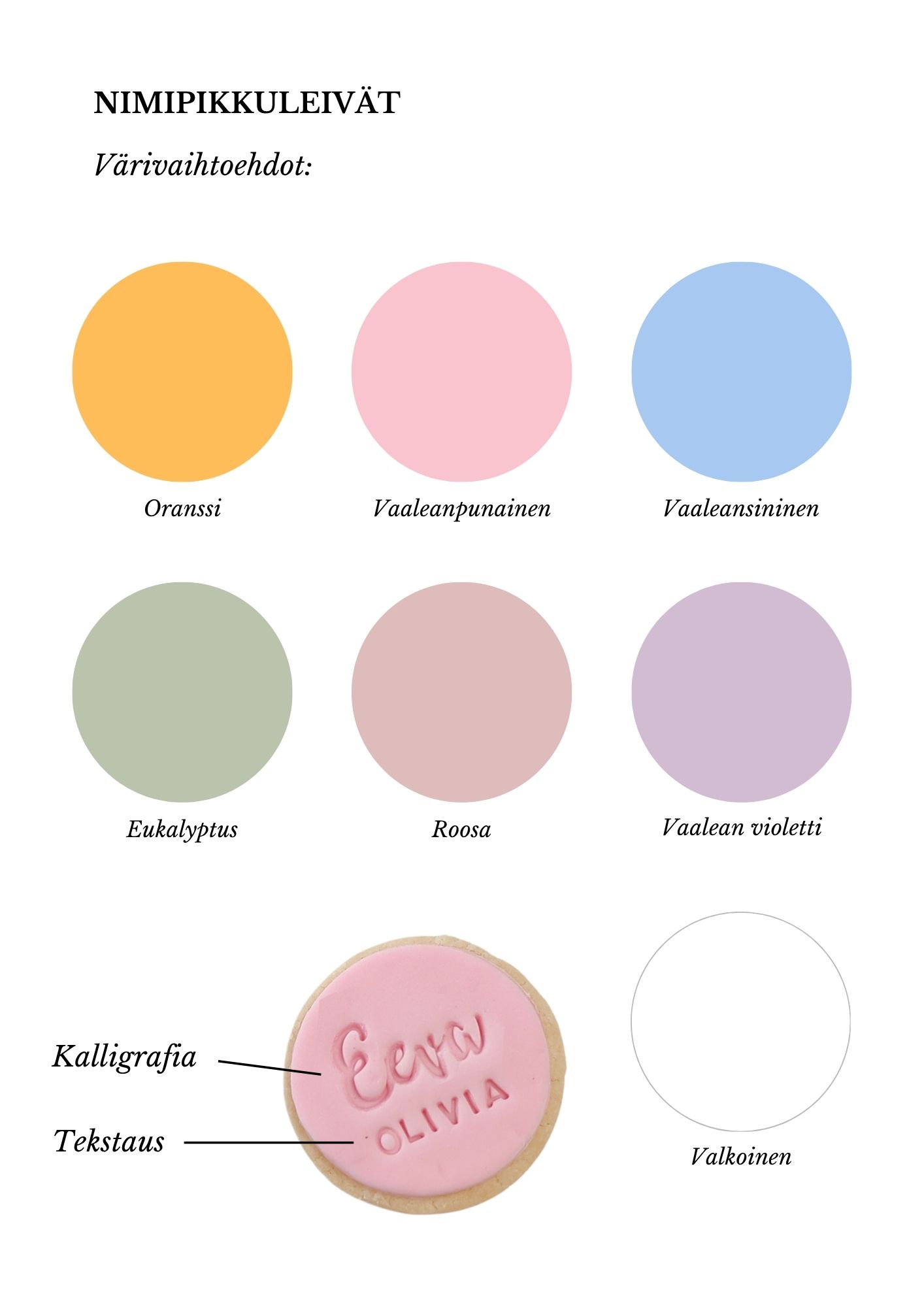 Nimikoidut pikkuleivät - Image 6